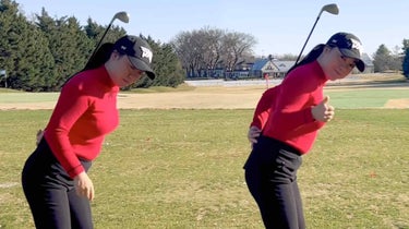 In a video posted to her Instagram account, GOLF Teacher to Watch Cathy Kim showed what the proper golf posture should look like