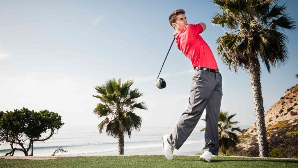 GOLF Top 100 Teacher Cameron McCormick shared a video on Instagram showing how to increase swing speed in just one minute