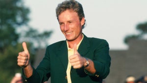 bernhard langer after winning 1993 masters