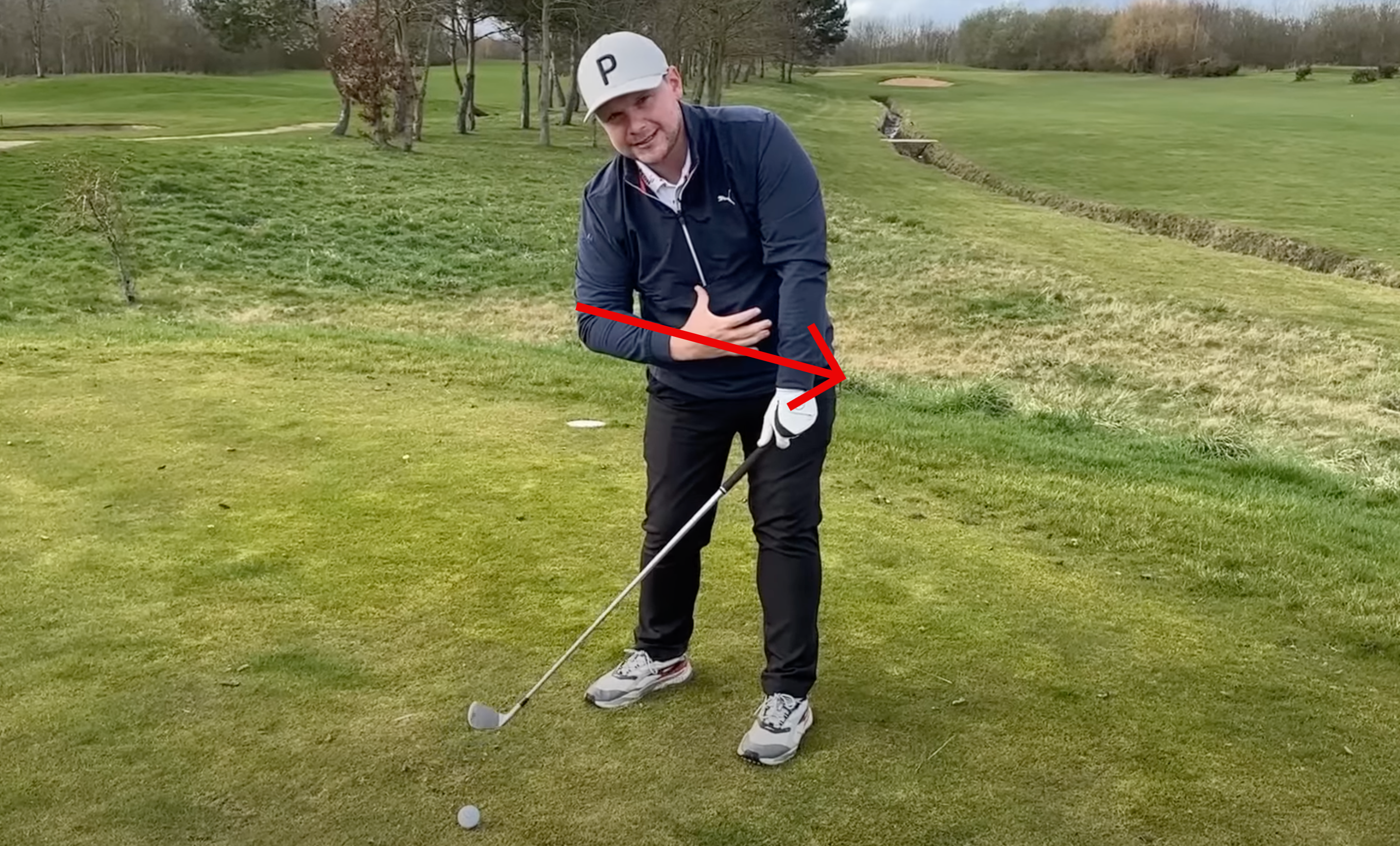 more distance with irons golfer to golfer james robinson leading edge hips rotation