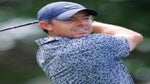 Rory McIlroy tees off during PGA Tour event