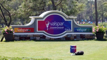 Valspar Championship tee and tee markers