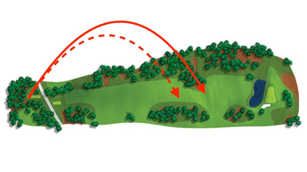 15th hole at augusta