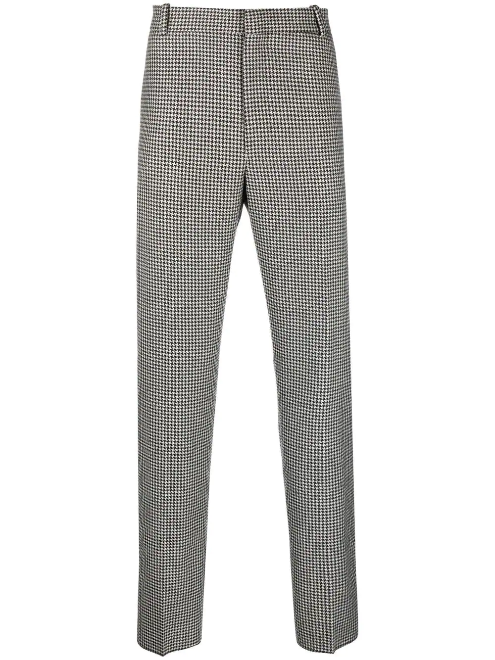 Alexander McQueen houndstooth tapered trousers