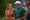 Jena Sims and Brooks Koepka at the 2018 PGA Championship