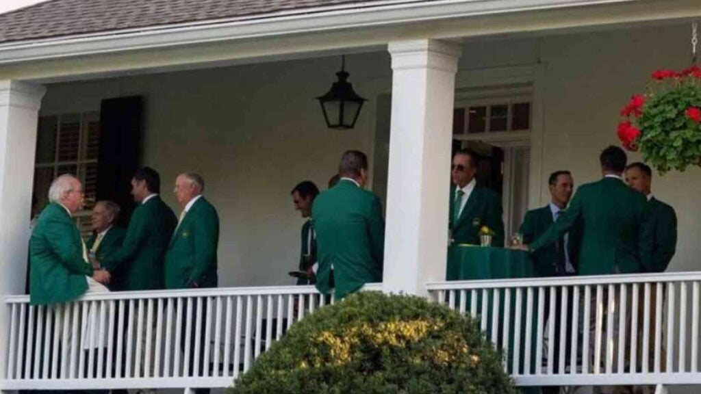 'Nothing political': At Masters Champions Dinner, a teary speech but no signs of LIV drama
