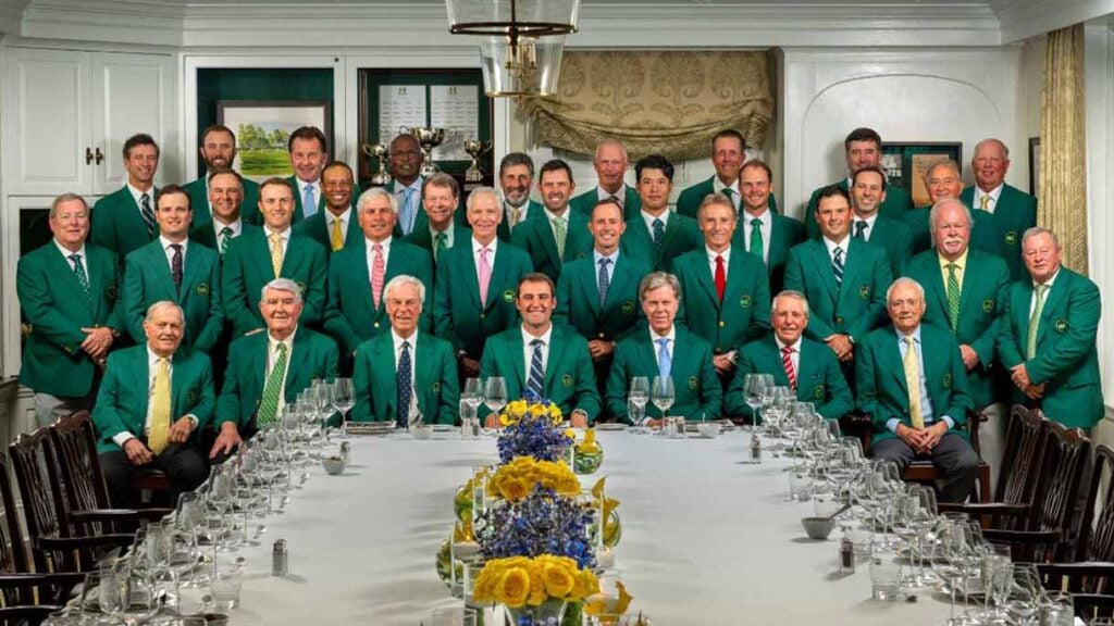 Masters champions at 2023 Masters Champions Dinner.