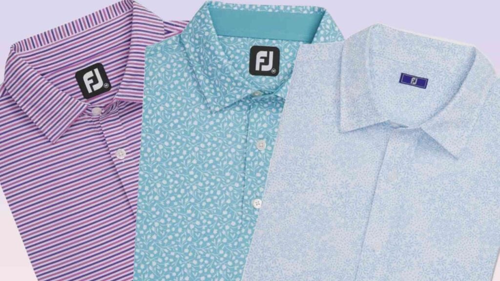FootJoy polos: Gear up spring with pastel and polos
