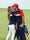 Jena Sims and Brooks Koepka at the Ryder Cup at Whistling Straits