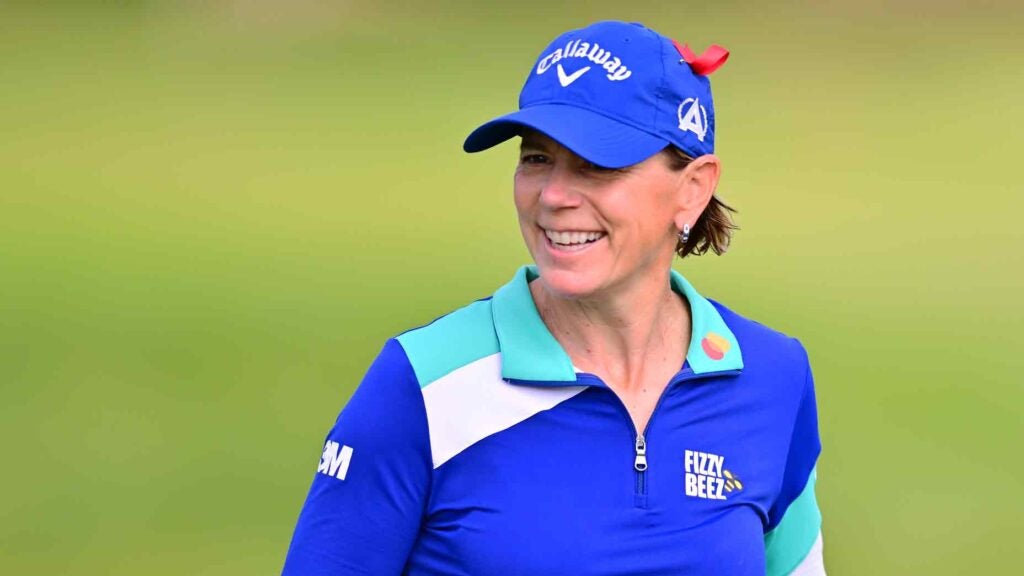 10-time LPGA major champion Annika Sorenstam gave her thoughts on what players can do to improve the pace-of-play in golf