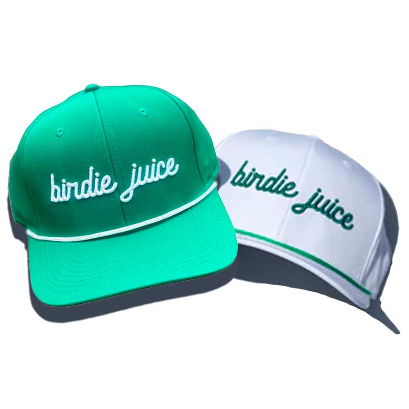 birdie juice green white