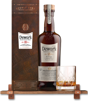 A rather indulgent post-dinner dram, our abundantly flavoursome Dewar’s 18 Year Old Blended Scotch Whisky has picked up awards all over the world since it was introduced to the range in 2003.