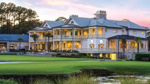 The clubhouse at Harbour Town.