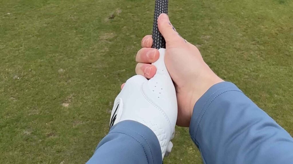 PGA instructor Alex Elliott recently shared a hack for how to grip the golf club to reduce common slicing and hooking errors