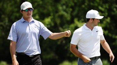 Joel Dahmen and Denny McCarthy at 2018 Zurich Classic