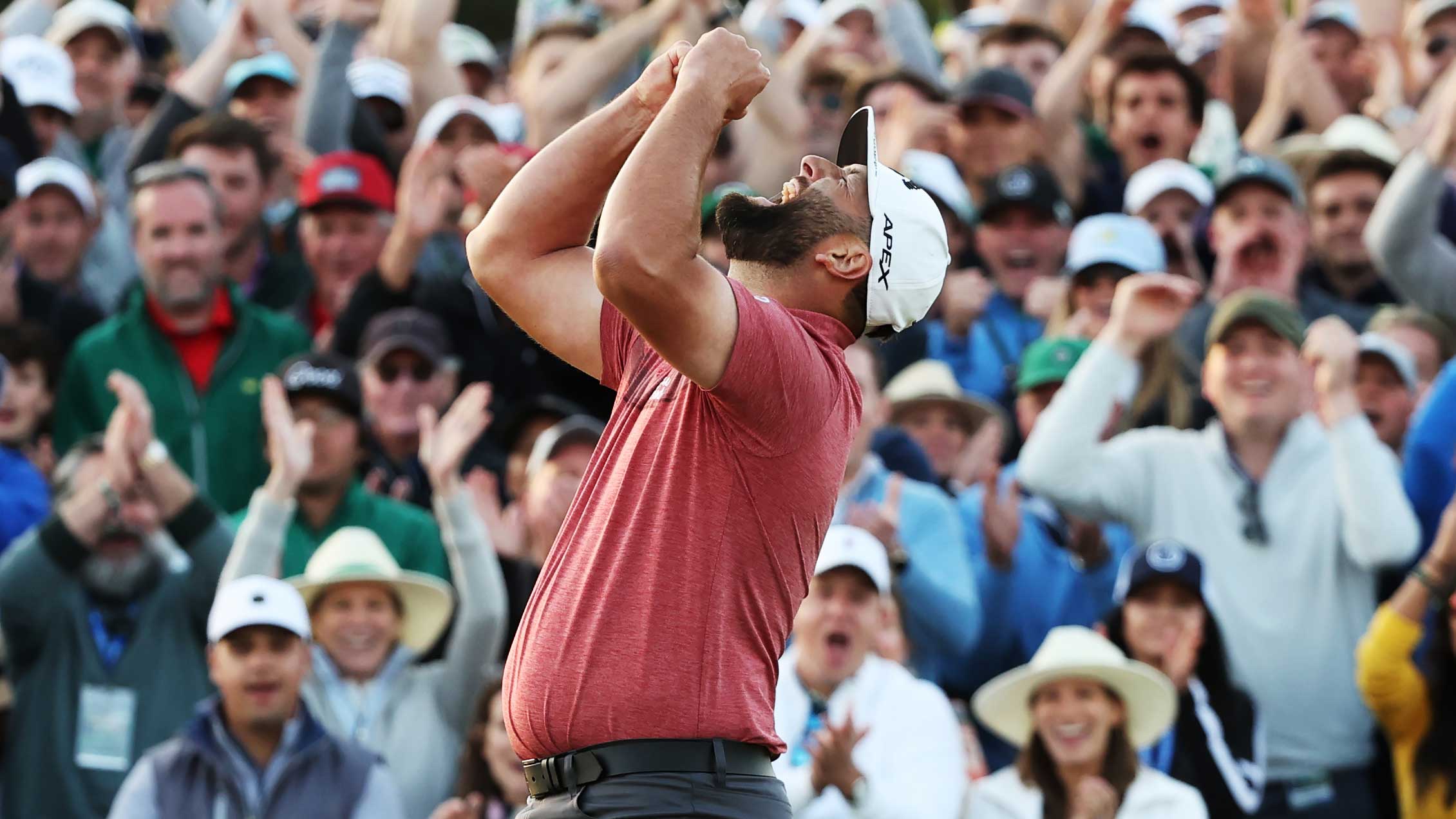 Vamos! Jon Rahm storms back to win the Masters and claim second major