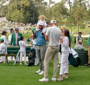 photos from the masters par 3 contest on wednesday