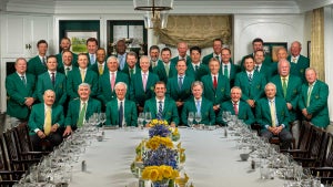Masters champions at 2023 Masters Champions Dinner
