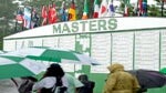 the scoreboard at the masters