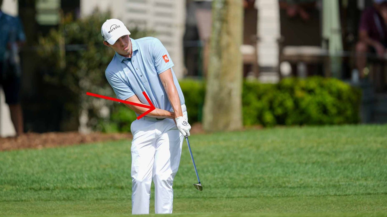 Should you try cross-handed chipping? Here's what you should know