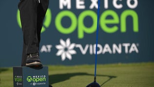 Tee box at Mexico Open at Vidanta