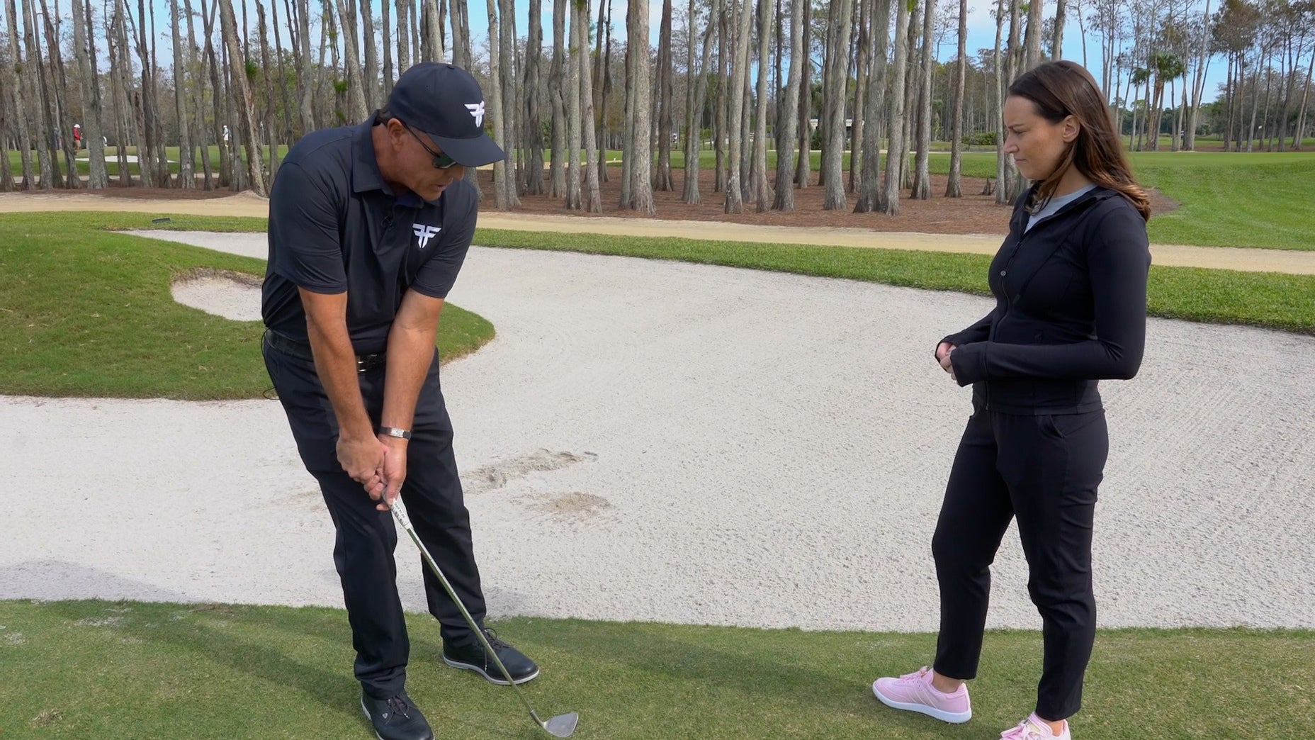 Phil Mickelson talks to GOLF's Claire Rogers about the most common chipping mistakes amateurs make, and offers some tips to fix them