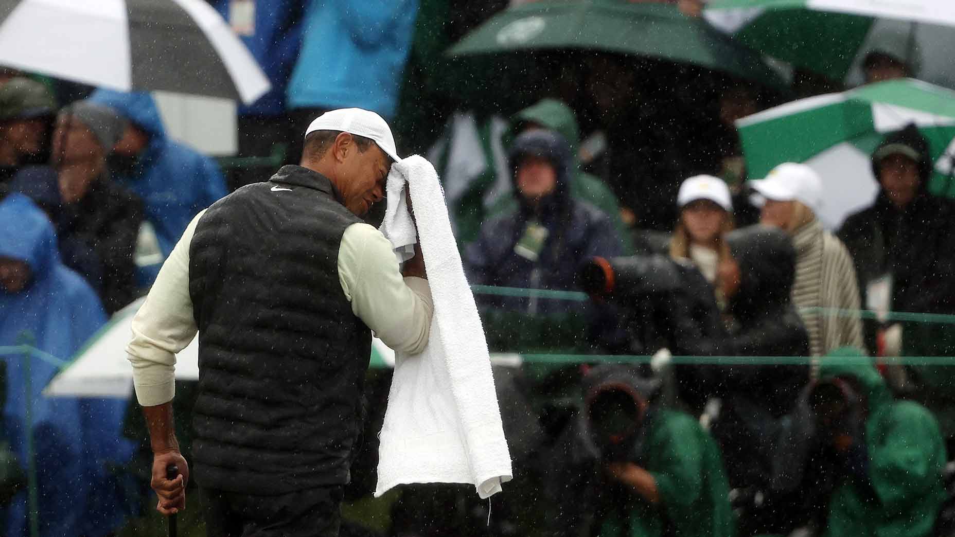 Masters changes CBS TV broadcast after Saturday rainout, fan outrage