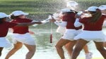 Rose Zhang of Stanford celebrates with her team after winning the individual medalist after the final round of the Division I Women's Individual Stroke Play Golf Championship at Grayhawk Golf Club on May 22, 2023 in Scottsdale, Arizona.