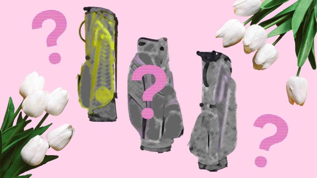 Golf bags for Mother's Day