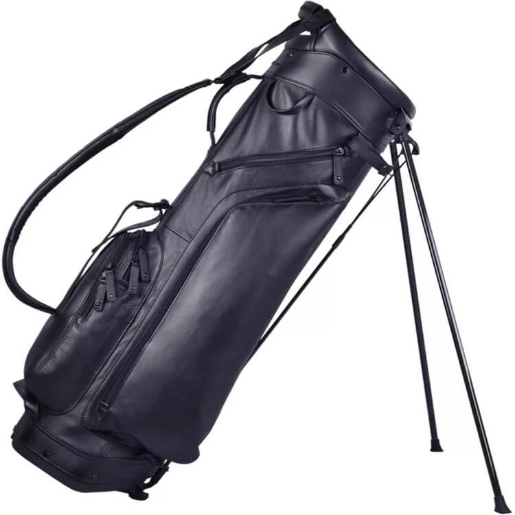 8 Premium Leather Sunday Style Golf Bag