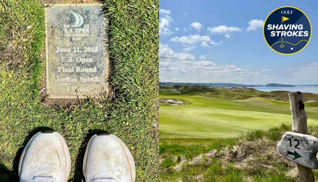 GOLF Instruction Editor Nick Dimengo shares his experience playing Chambers Bay Golf Course, and how its difficulty made him a better golfer
