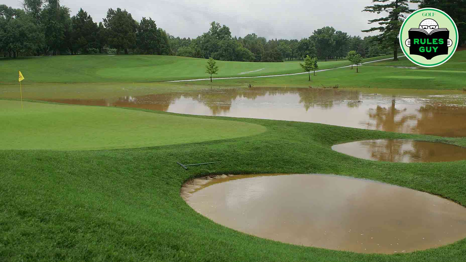 Rules Guy: My ball was submerged outside an overflowed pond's penalty area. Do  I get relief? - BVM Sports
