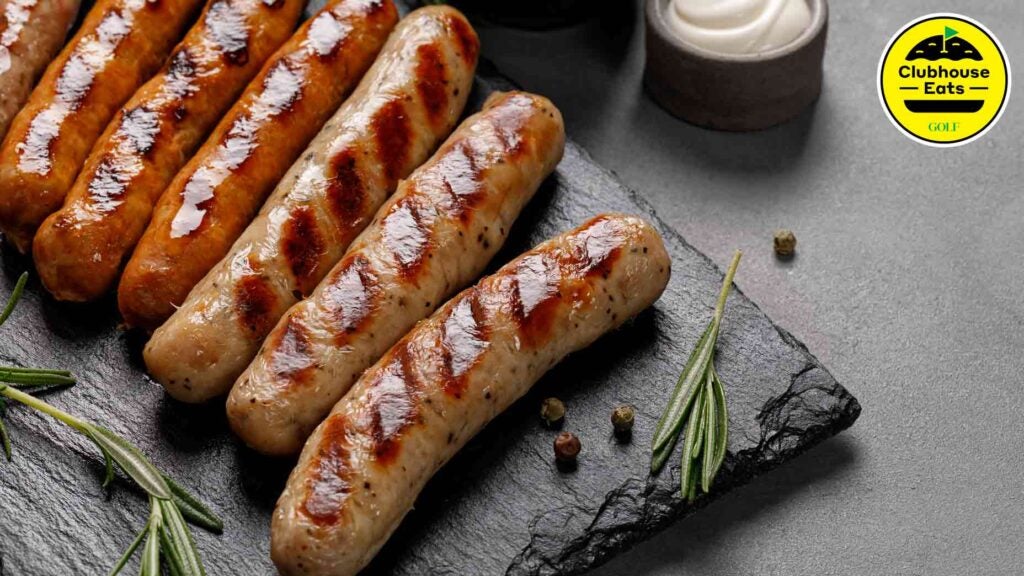 The secret to grilling perfect bratwurst sausages, according to a golf-club chef
