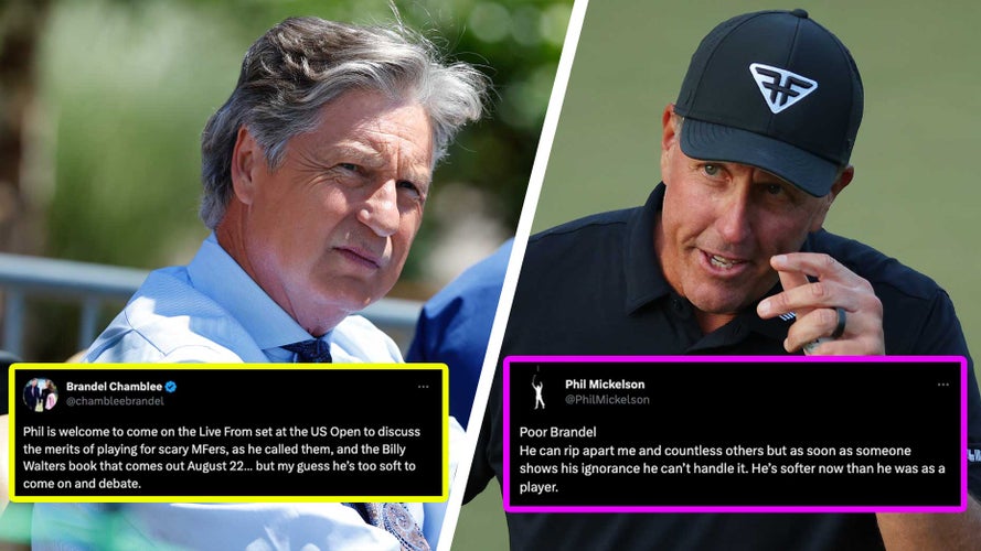 Brandel Chamblee tells all: LIV tension, Phil drama, how Brandel became ...