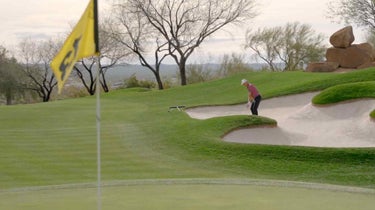 Parker McLachlin, aka Short Game Chef, provides amateur golfers the essential tricks for hitting a long bunker shot