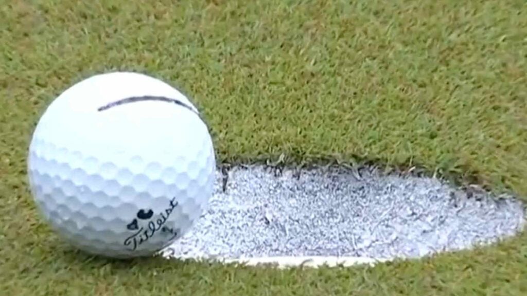 Pro hit with painful rules violation after he thought he made par