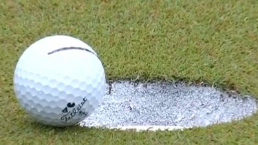 We explain why Lee Hodges was accessed a penalty following a missed putt that eventually dropped into the hole at the PGA Championship