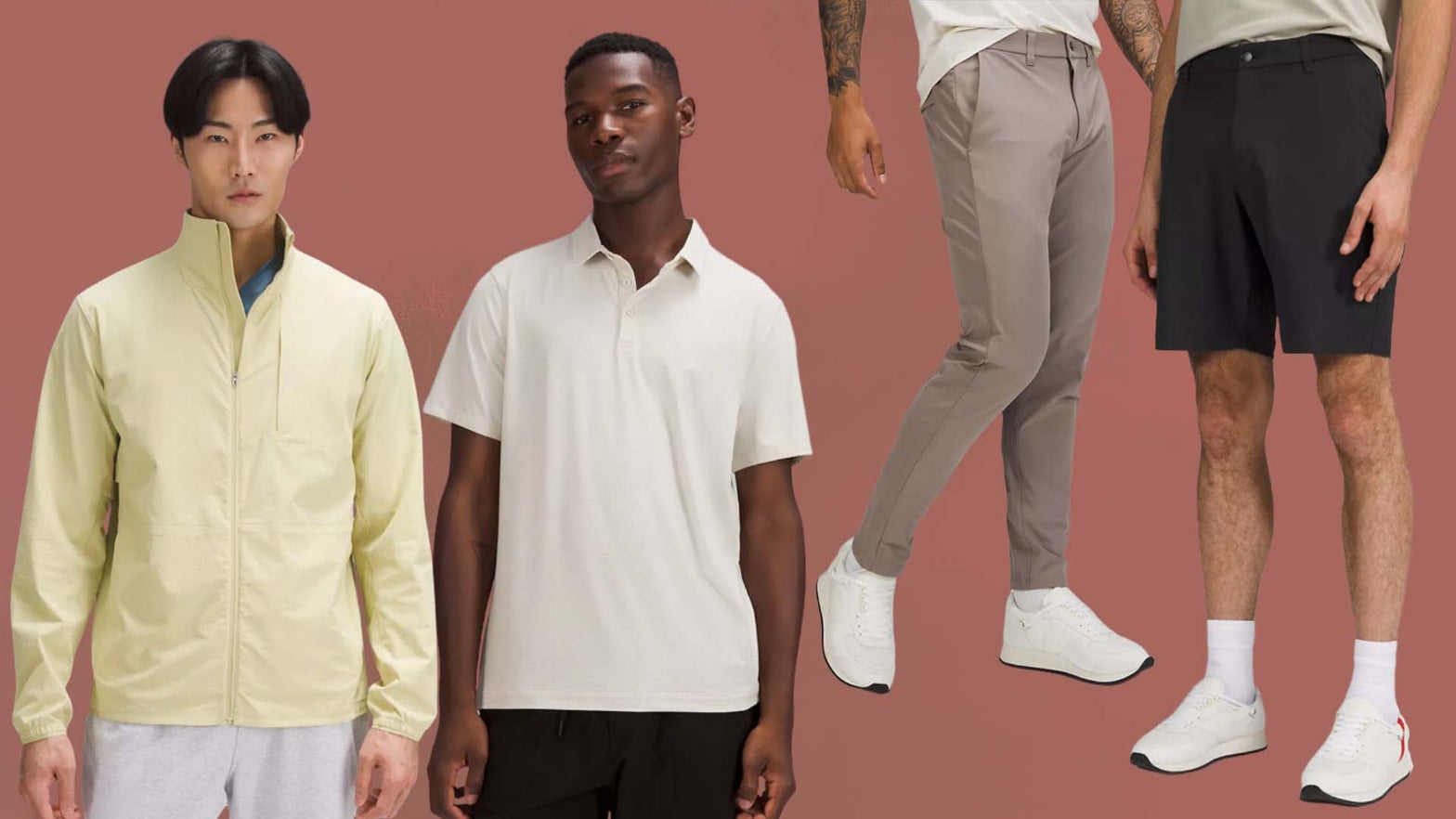 Lululemon's men's golf clothes just keep getting better and better