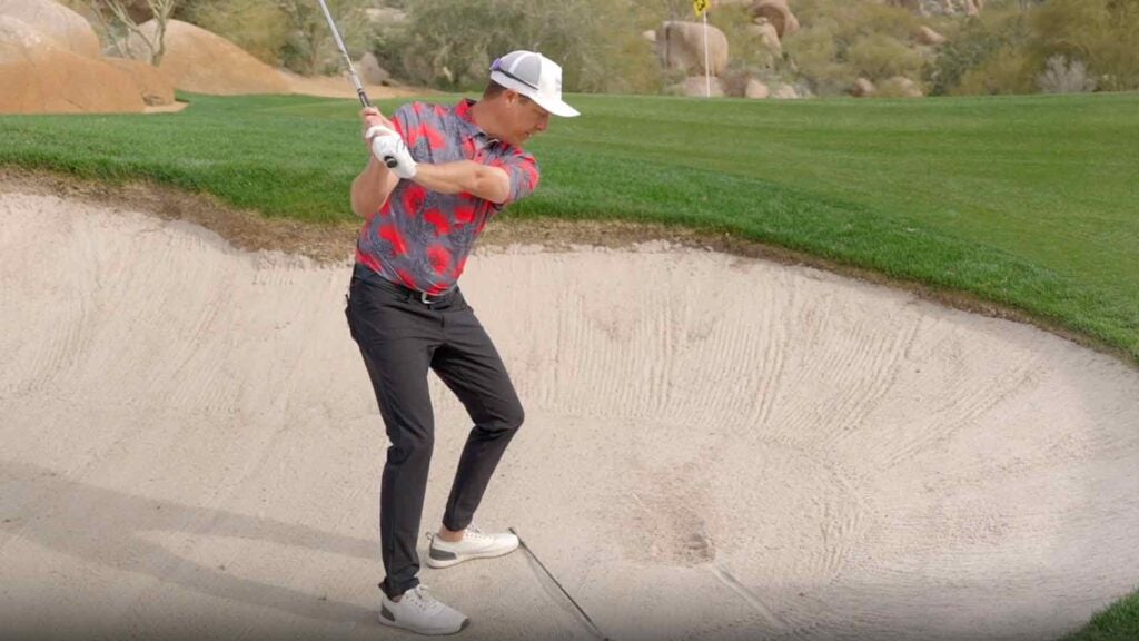 This bunker setup from a short game star will have you rethinking how to play from the sand