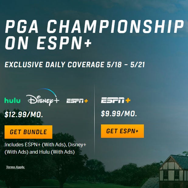 PGA Championship on ESPN+