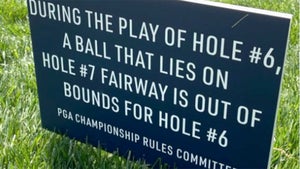 internal out of bounds at the pga championship