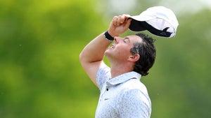 rory mcilroy grimaces at PGA Championship