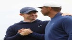 rory mcilroy and tiger woods at 2023 masters