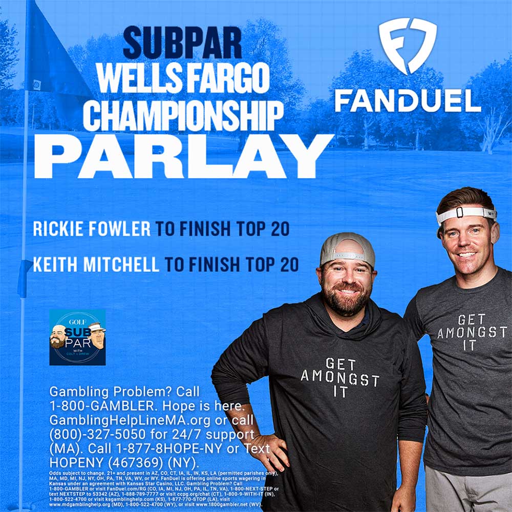 1 parlay we love and picks for the 2023 Wells Fargo Championship
