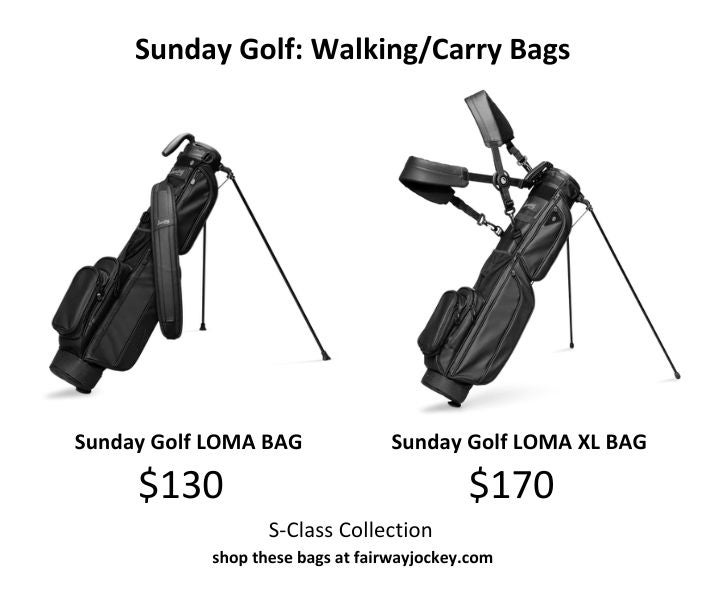 sunday golf bags