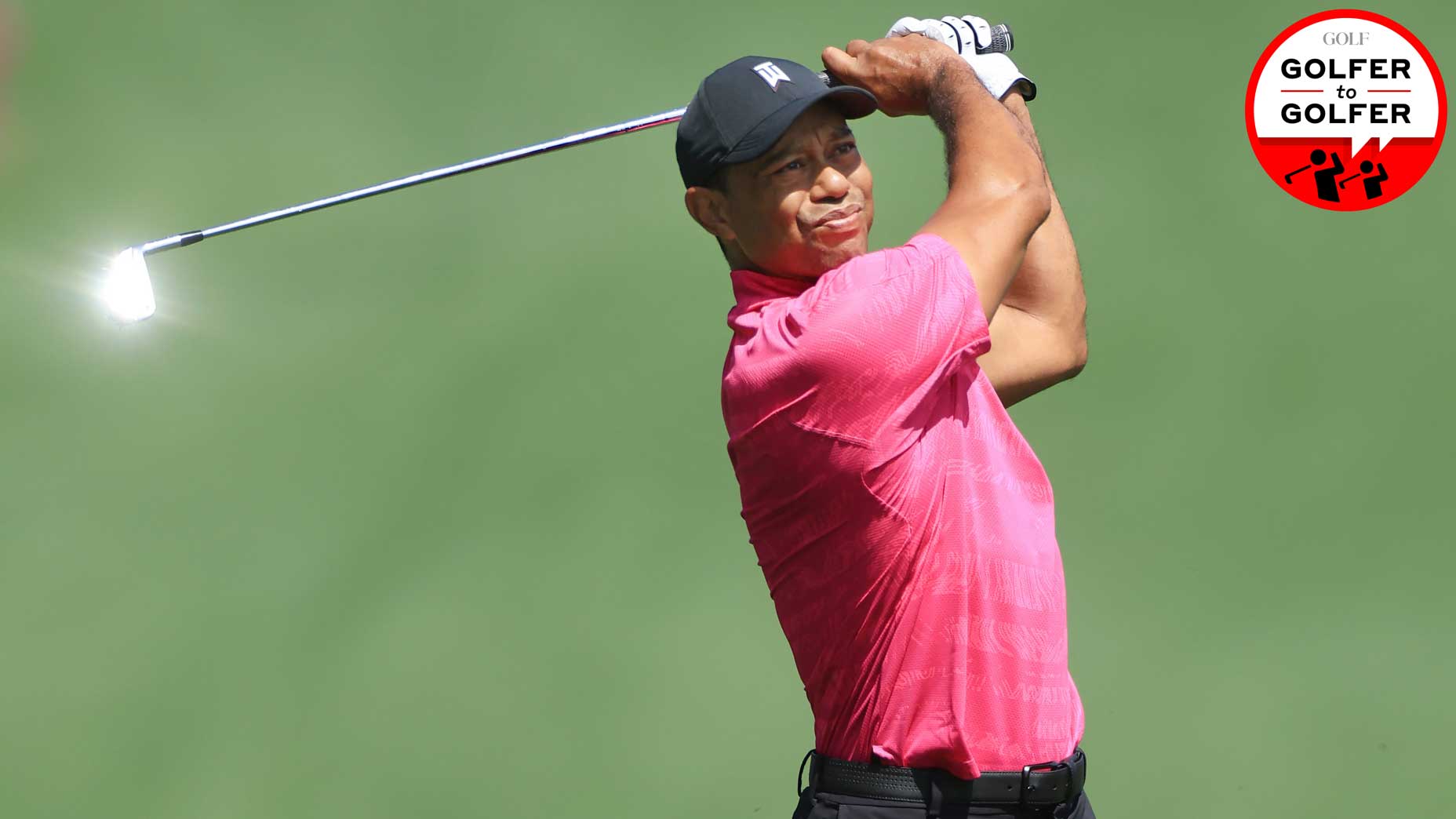 Tiger Woods explains the keys to hitting a stinger off the tee