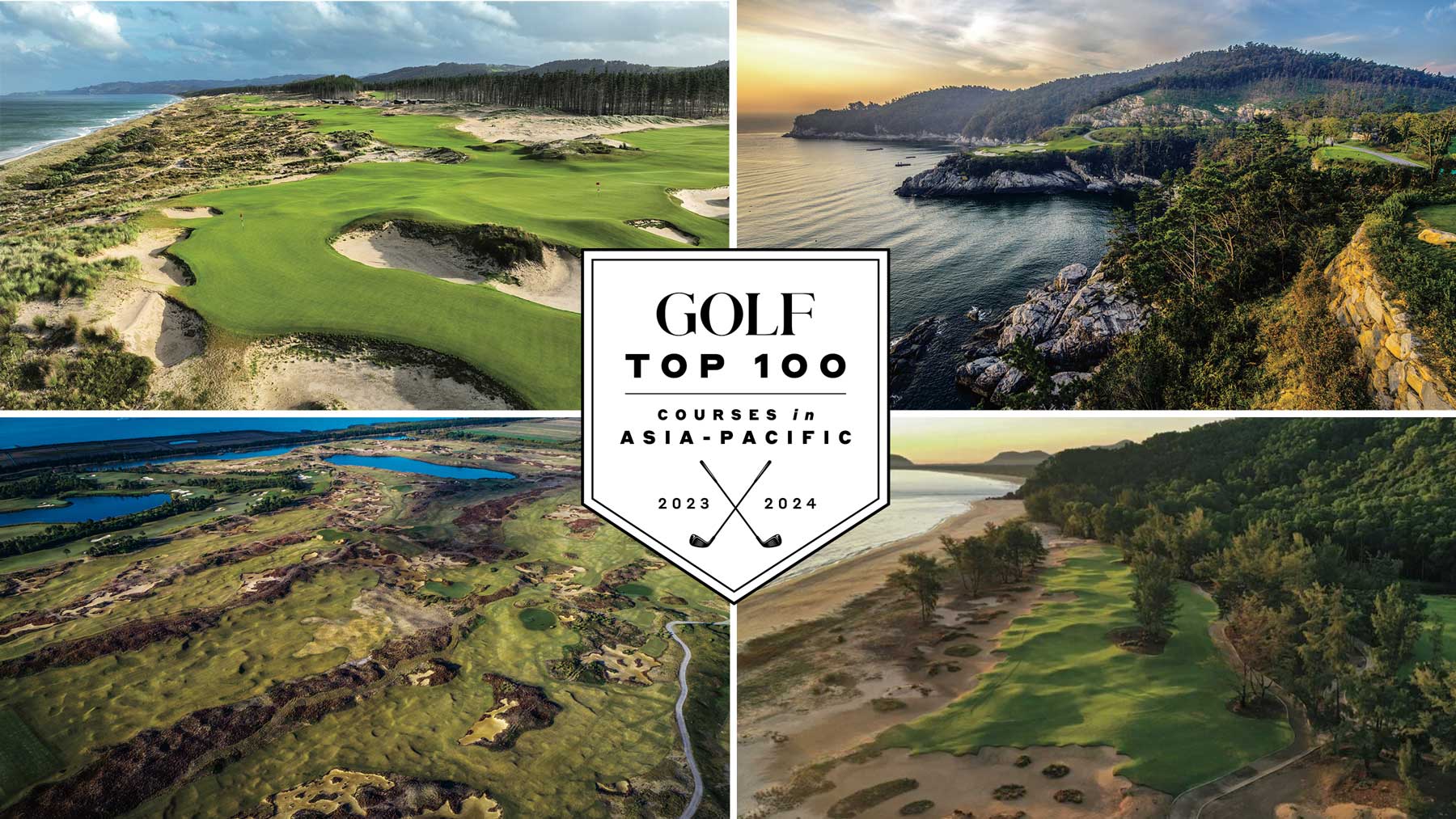 Revealed! GOLF's firstever Top 100 ranking of the best golf courses in