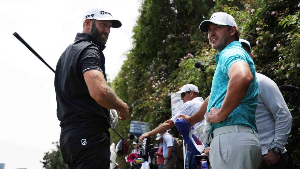 Dustin Johnson Brooks Koepka