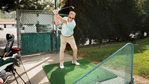 Ron del Barrio, a longtime bard of instruction at Studio City’s Weddington Golf & Tennis.