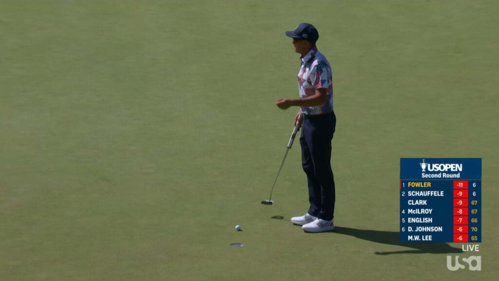 Rickie Fowler's reaction to a heckler on the seventh green Friday was perfect.